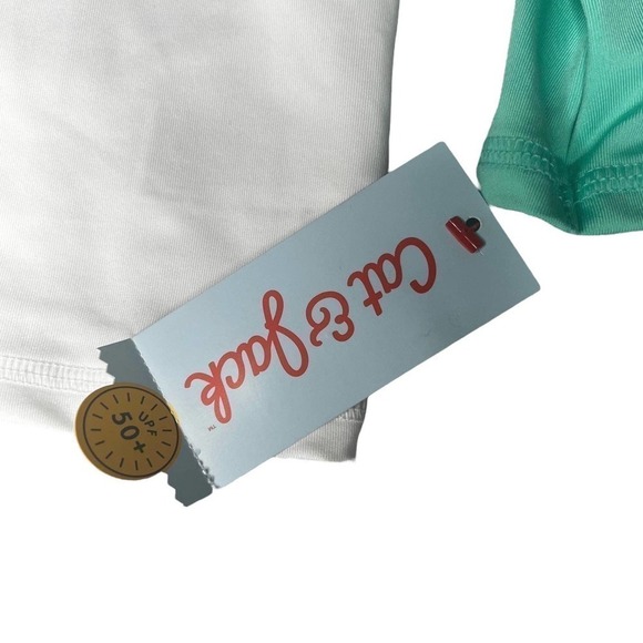 Nwt Toddler Cat & Jack Dinosaur Swim Top Size 18M - Picture 3 of 5